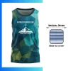 Cotton-Feel Sublimation Sleeveless T-Shirt – Custom 180GSM Poly-Cottony Performance Tank Top