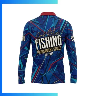 Alternative view of UPF50+ SolarProtect Long Sleeve Polo Shirt – Full Sublimation Custom Sun Protection Sportswear XS–4XL