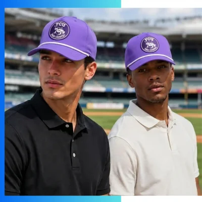 Alternative view of Premium 5-Panel Halfmoon Hyper Poly Snapback Cap – Structured Performance Cooling Baseball Cap with Milk Silk Finish