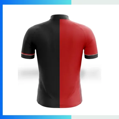 Alternative view of Custom Full-Zip Short Sleeve Cycling Jersey | 11 Fabric Options | Sublimation Bike Jersey
