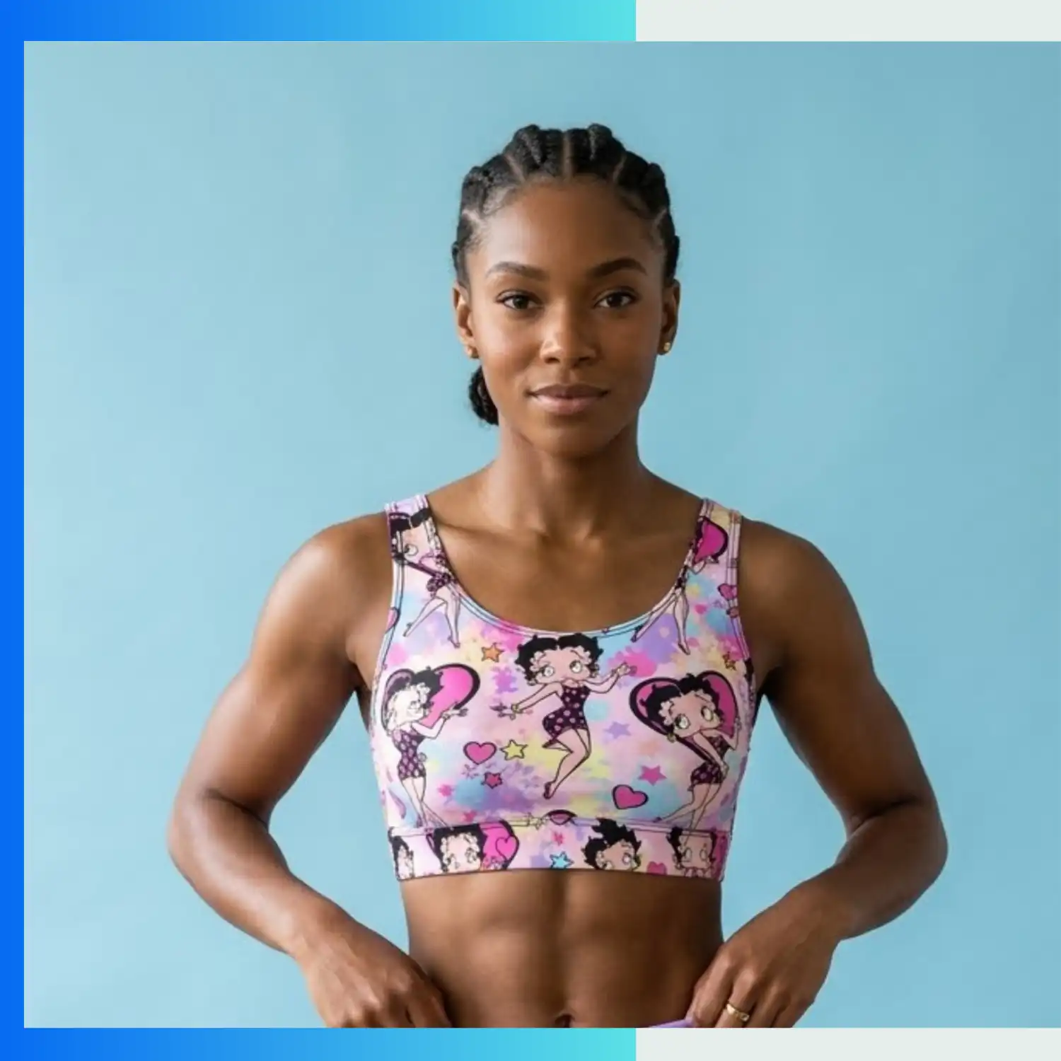 Custom Sublimation Women’s Swim Top – Pro Series Performance Swim & Water Sports Uniform - Image 3