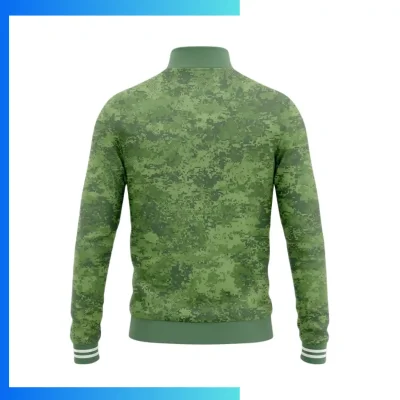 Alternative view of 150G Pinhole Fabric Quarter Zip Pullover – Custom Sublimated Breathable Team & Training Wear