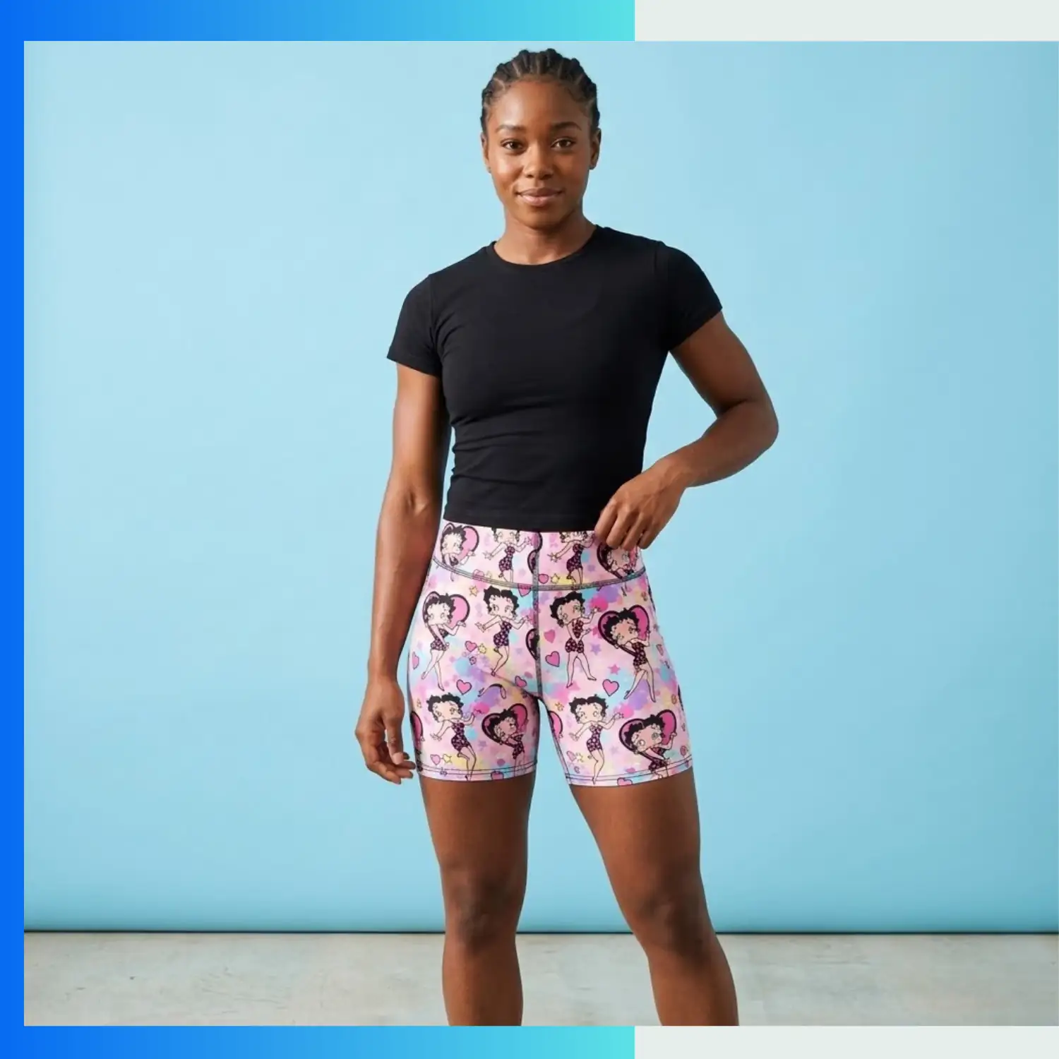 Custom Sublimation Women’s Swim Shorts – Pro Series Athletic Swim & Water Sports Bottoms - Image 3