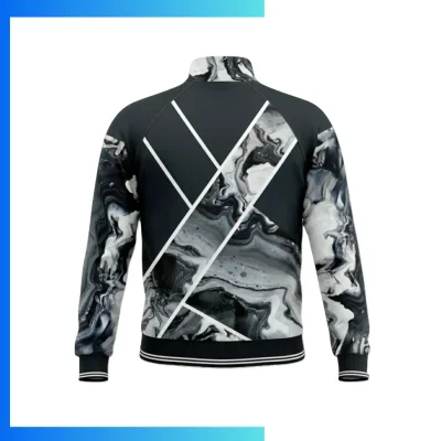 Alternative view of SolarProtec UPF50+ Full Sublimation Quarter Zip Pullover – Custom Sun Protection Performance Sportswear
