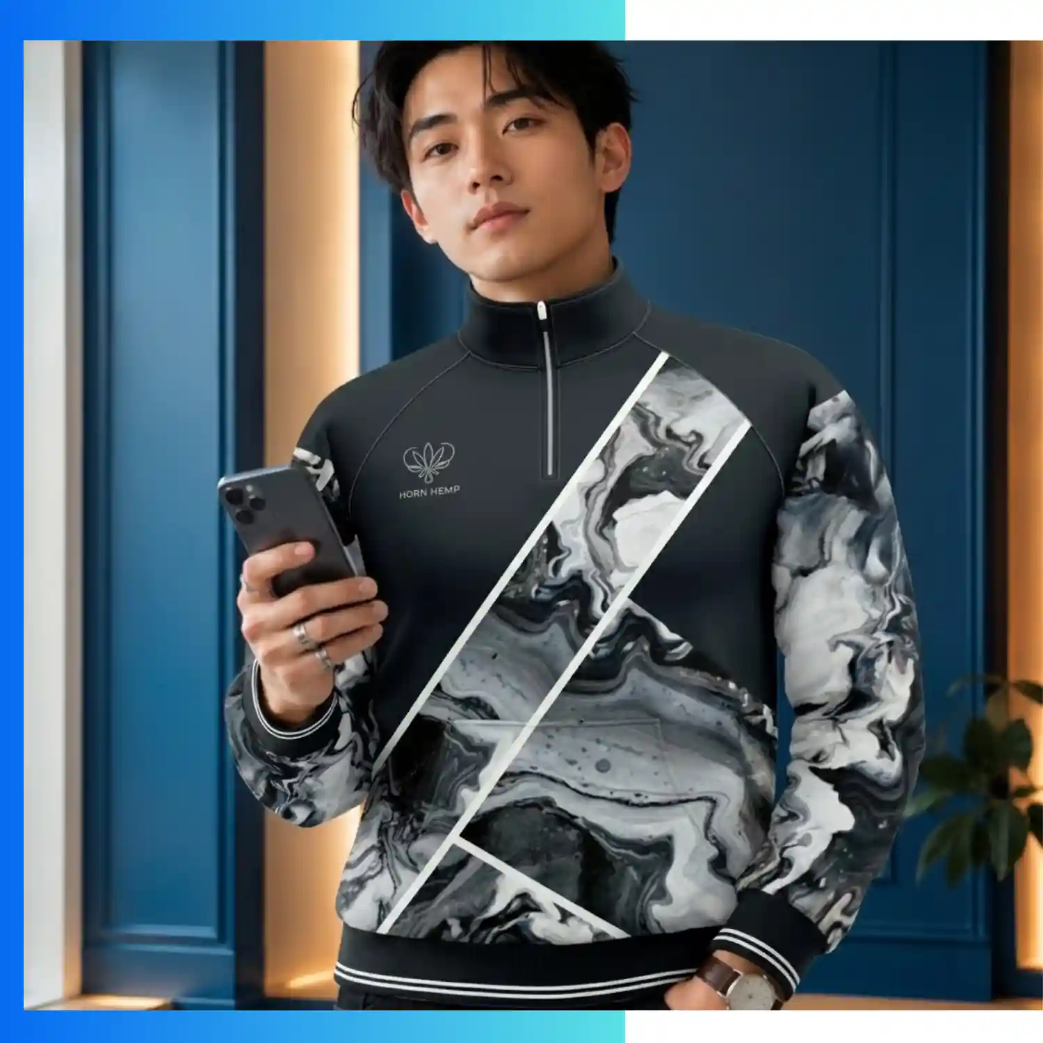 SolarProtec UPF50+ Full Sublimation Quarter Zip Pullover – Custom Sun Protection Performance Sportswear - Image 3