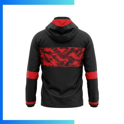 Alternative view of Economy Custom Wind Jacket – Full Sublimation Unisex & Kids Lightweight Team Outerwear XS–4XL