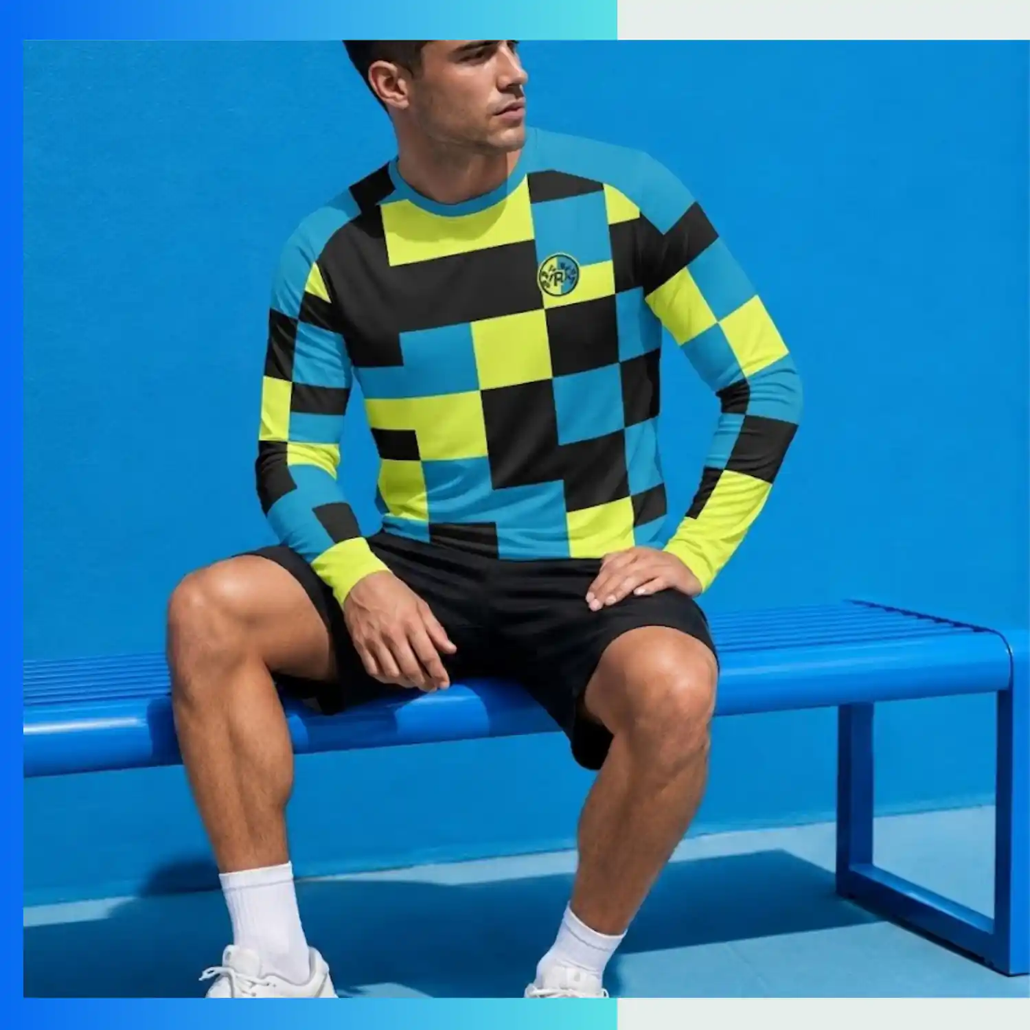 250G Custom Sublimation Crew Sweatshirt | Unisex & Kids Looped Terry Performance Pullover - Image 3