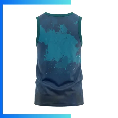 Alternative view of Custom Sublimation Classic Tank Top – Lightweight 150GSM Performance Sleeveless Shirt