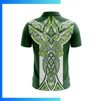 Alternative view of Men’s Eco-Friendly Sublimation Golf Polo Shirt – 160G Recycled Performance Pique