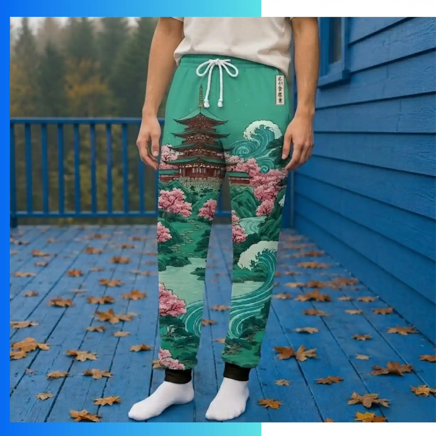 Custom 180GSM Milk Silk Long Pants – Full Sublimation Unisex & Kids Lounge Pants - Image 3