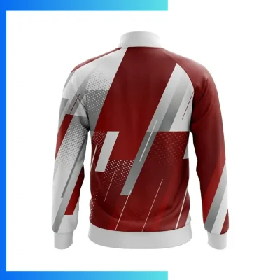 Alternative view of 280gsm Spandex Track Jacket – Full Sublimation Custom Performance Team Jacket XS–4XL