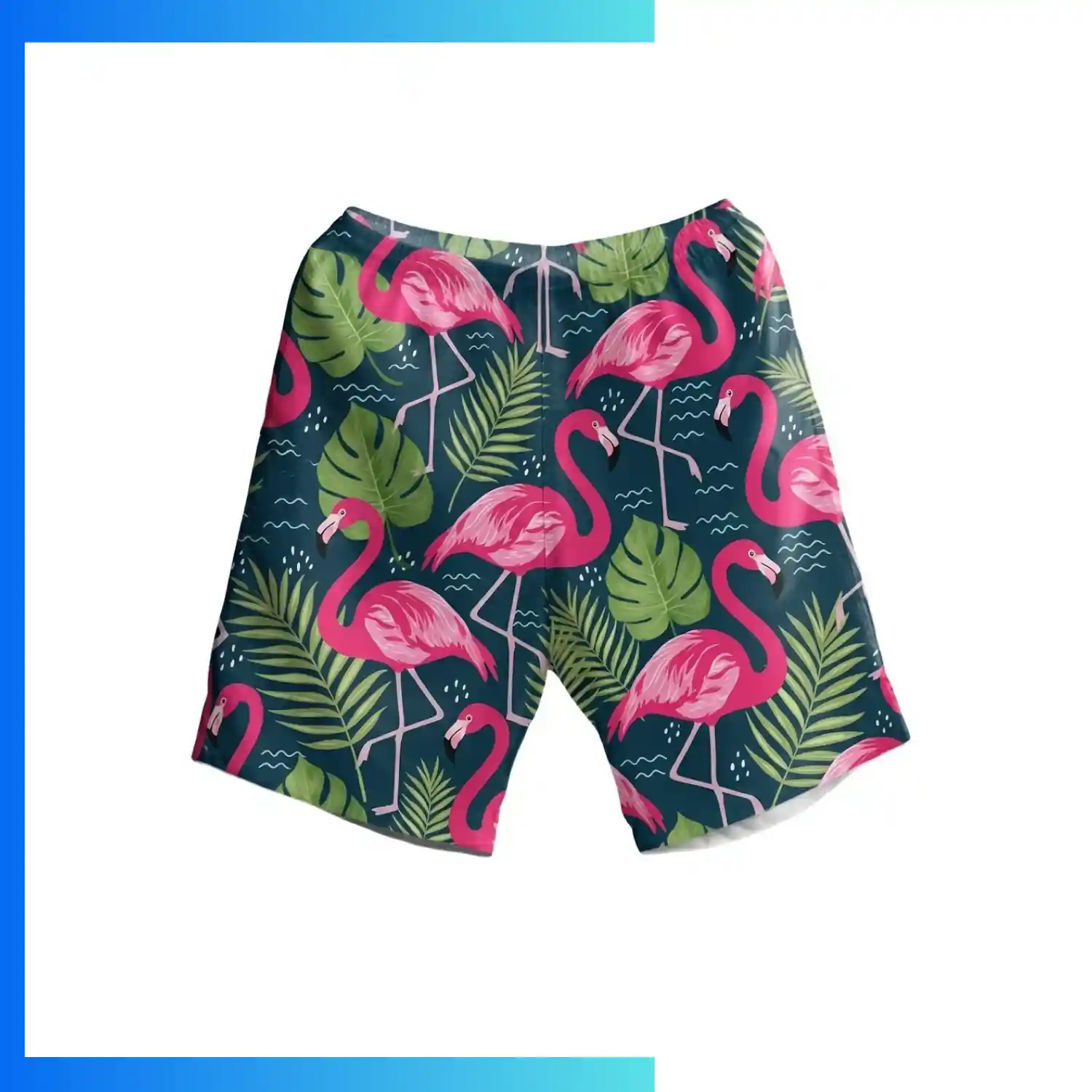 Women’s Full Sublimation Board Shorts – 135GSM 4-Way Stretch Quick Dry Swim & Beach Shorts - Image 2