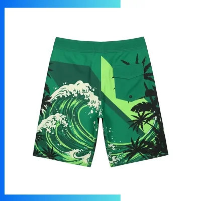 Alternative view of Unisex Cotton-Feel Performance Shorts – 180G Poly-Cottony Soft Stretch Gym & Training Shorts Custom Sublimation