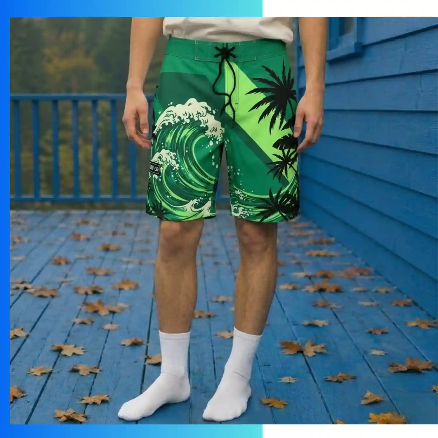 Unisex Cotton-Feel Performance Shorts – 180G Poly-Cottony Soft Stretch Gym & Training Shorts Custom Sublimation - Image 3