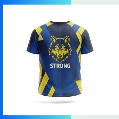 Alternative view of Pro Series Waffle Grid Custom Sublimation T-Shirt – Premium Textured Team Performance Tee