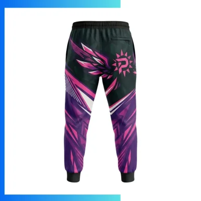 Alternative view of Custom 250G Lightweight Sweatpants – Full Sublimation Unisex & Kids Loop Pile Joggers