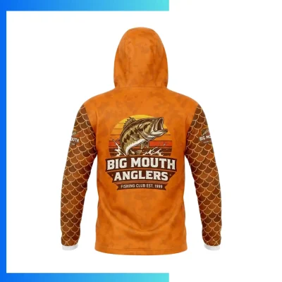 Alternative view of SolarProtec UPF50+ Full Sublimation Hooded Full-Zip Sun Protection Jacket with Kangaroo Pocket – Unisex & Kids Outdoor Wear