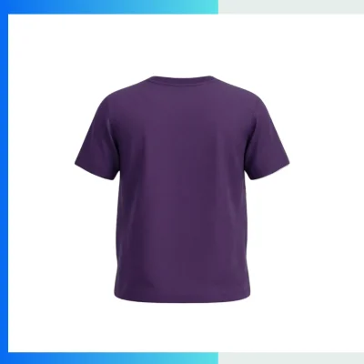 Alternative view of Unisex and Kids' Full Sublimation Short Sleeve T-Shirt with 150G Performance Grade Short Hole Mesh