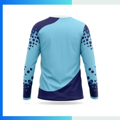 Alternative view of Custom 150GSM Interlock Sublimation Long Sleeve T-Shirt – Unisex & Kids Performance Team Wear