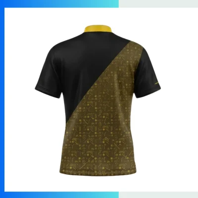 Alternative view of Custom 75D Pique Quarter-Zip Pullover | Lightweight Sublimation Team Warm-Up Top
