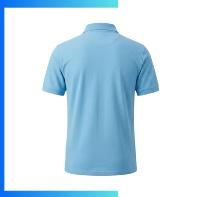 Alternative view of Custom Economy Mesh Sublimation Polo Shirt – Unisex & Kids Performance Team Polo