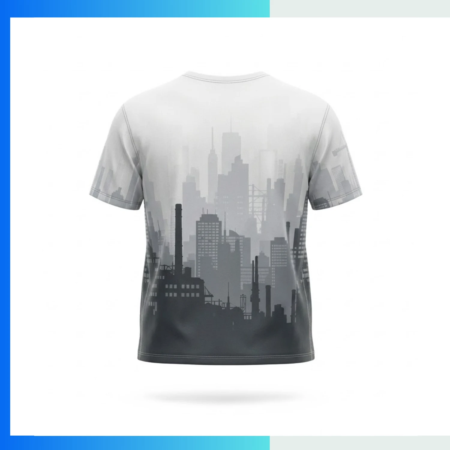 Custom 160GSM Brushed Milk Silk Sublimation T-Shirt – Unisex Promotional Performance Tee - Image 2