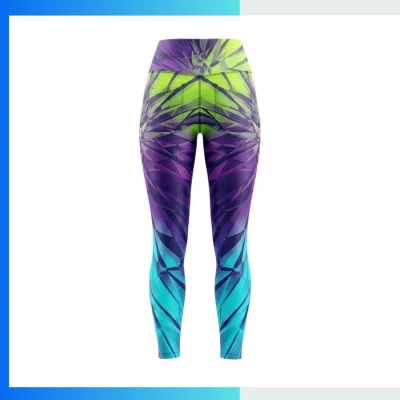 Alternative view of Economy Full Sublimation Leggings – Custom Team Compression Pants