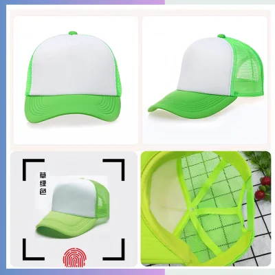 Alternative view of Trucker Cap – 5-Panel Mesh Back Snapback Hat | Custom Heat Press Logo