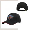 100% cotton structured 5-panel baseball cap 7.5cm pre-curved visor adjustable metal tuck buckle closure