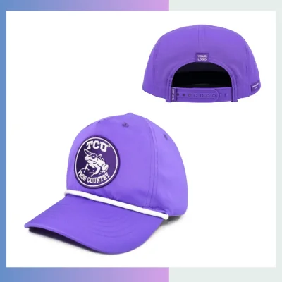 180gsm spandex hyper cool cap milk silk finish structured 5-panel halfmoon front buckram plastic snapback