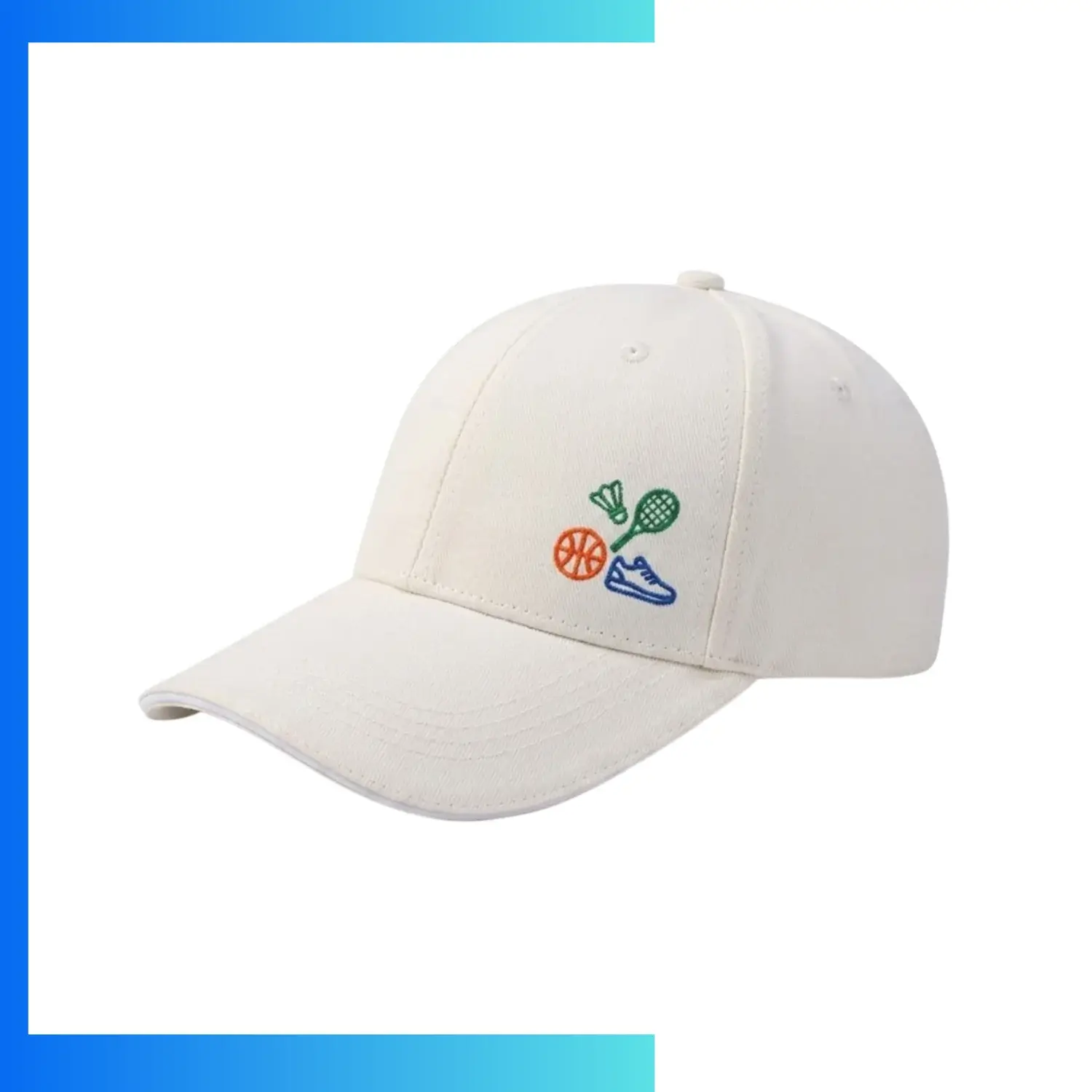 Full Sublimation Snapback Cap – Custom 120gsm Peach Fabric 5/6 Panel Edge-to-Edge Printed Mesh or Full Fabric Baseball Cap