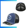Premium Heathered Poly & Soft Mesh 6-Panel Structured Cap – Outdoor Performance Stretch Fit Sports Hat