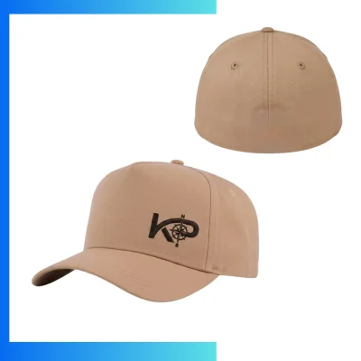Stiff Buckram Mid-Profile 6-Panel Structured Cap – Custom Heathered Mesh Snapback Performance Hat