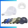 Custom Premium Full Mesh Crown 6-Panel Structured Snapback Cap with 150gsm Hard Mesh