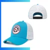Premium Hyper Cool Performance 6-Panel Structured Cap – Silicone Logo Custom Athletic Hat