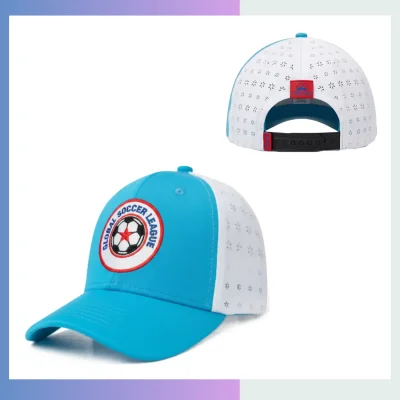 Performance 6-panel cap 180gsm milk silk hyper cool fabric halfmoon buckram adjustable fit