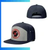 Premium 7-Panel Skull Cap Flat Bill Snapback – Custom Structured Cotton Streetwear Cap