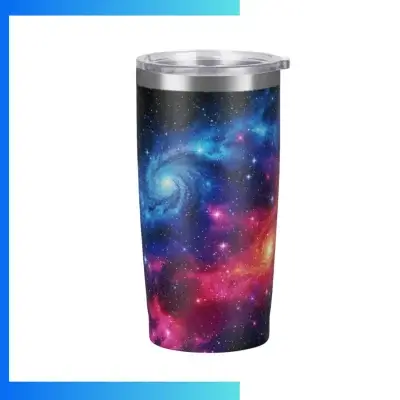 Custom 20oz Stainless Steel Tumbler β Laser Engraved & UV Print Travel Cup