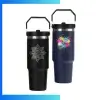 30oz Fashion Stainless Steel Tumbler – Custom Laser Engraved / UV Print Trend Design Travel Mug