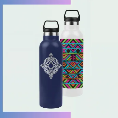 Custom 40oz Stainless Steel Tumbler | TM40ID | Large Capacity