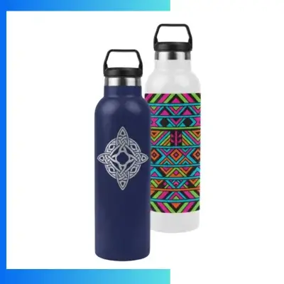 25oz Stainless Steel Tumbler β Custom Laser Engraved / UV Print Insulated Travel Mug