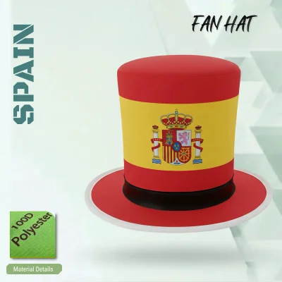 Canada flag style fan hat 100D polyester full sublimation printed maple leaf supporter hat