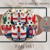 58CM adult one size plush velvet fan hat classic silhouette for festival event party custom design