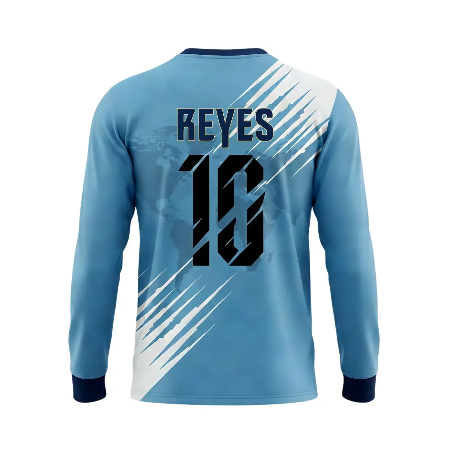 Collection of premium long sleeve soccer jersey fabric swatches showing pinhole mesh, jacquard, butterfly, and woven textures