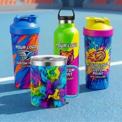 Custom Water Bottles & Shakers