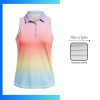 Women’s Sleeveless Golf Polo – Custom Full Sublimation Cooling Fabric