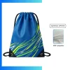 Custom 210D Drawstring Bag with Screen Printing – Gym & Promotional Backpack with Leather Reinforced Bottom