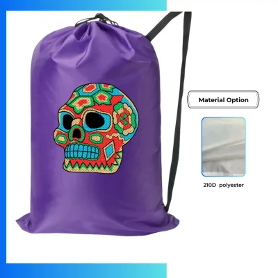 Oversized Joint Drawstring Bag 30"Γ45" β 210D Polyester Jumbo Custom Storage & Laundry Bag