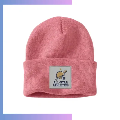 Value Acrylic Cuffed Beanie – Custom Embroidery & Patch Winter Hat | Economy Series for Corporate & Event Promotions