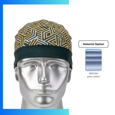 Custom Sublimation Skull Cap – Full Color Stretch Performance Beanie with180GSM Polyester Spandex